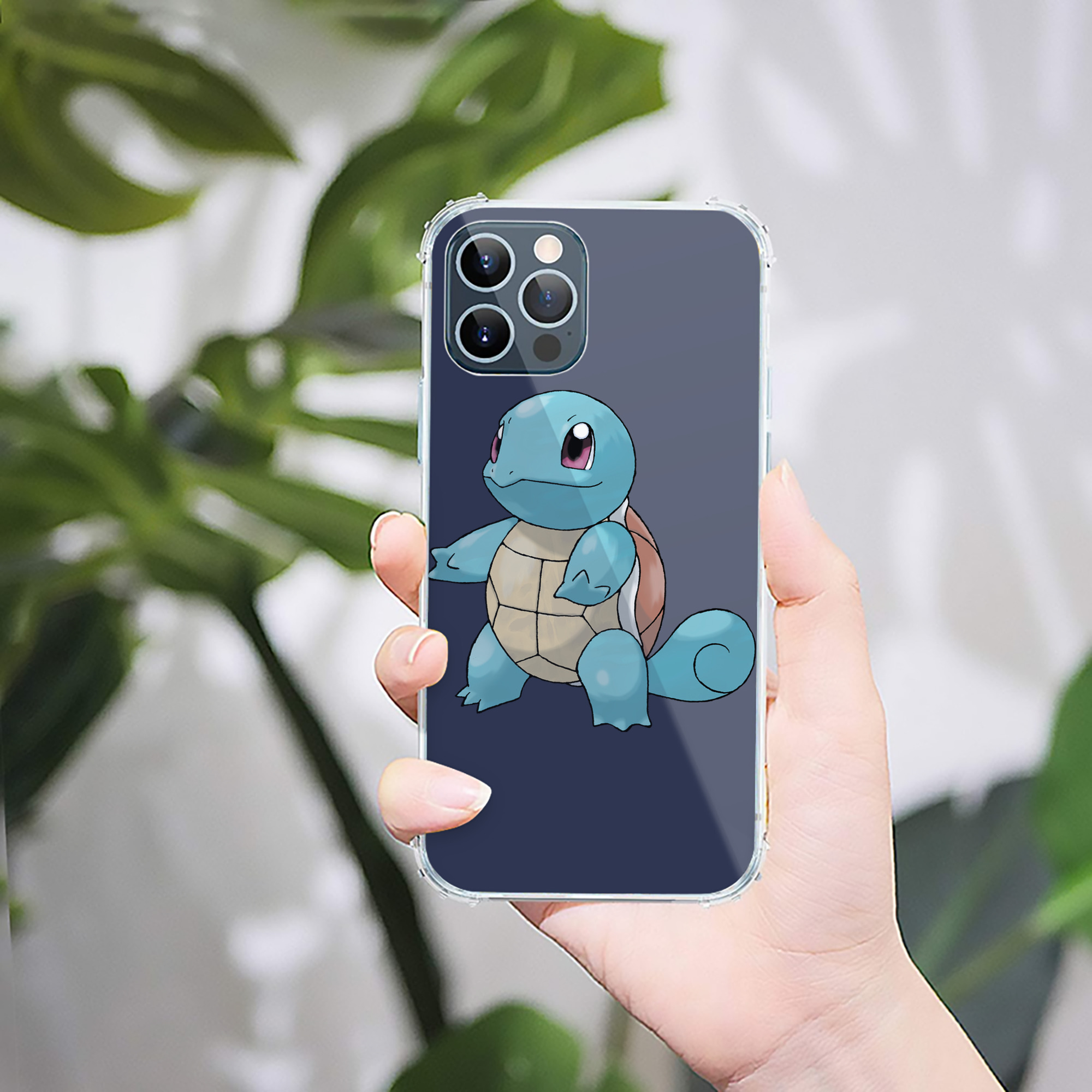 （画像用） ポケットモンスター Pokémon 【iPhone 12シリーズ対応】透明スマホケース（クリアソフトケース）